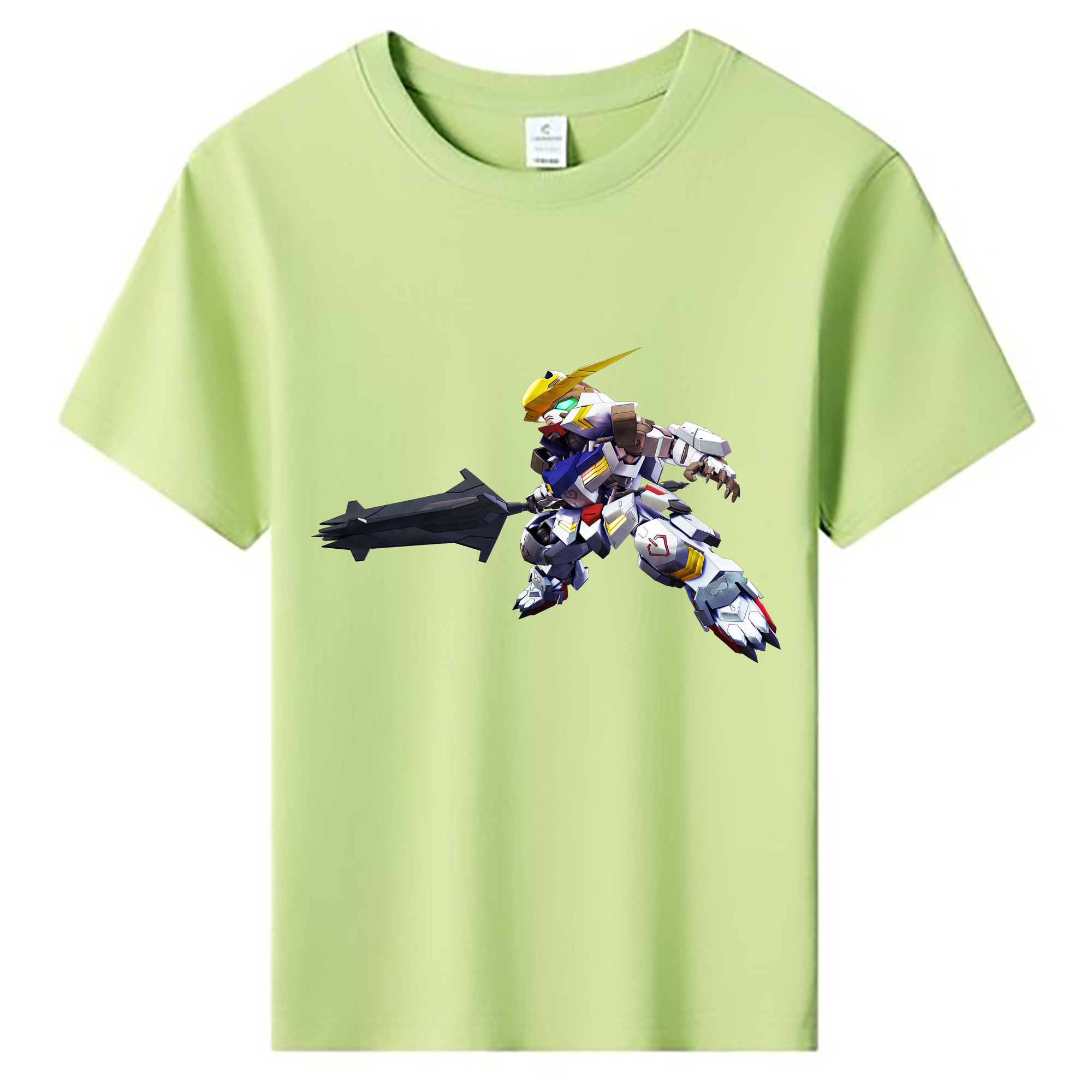 （画像用） 機動戦士ガンダム Mobile Suit Gundam 綿100％キッズTシャツ（フロントプリント）